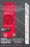 2017 National Electrical Code Nec Fast-tabs By Builder's Book on sale 2017 National Electrical Code Nec Fast-tabs By Builder's Book on sale