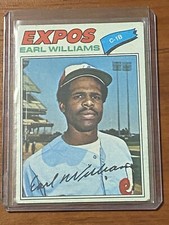 1977 Topps Baseball - #223 Earl Williams Montreal Expos