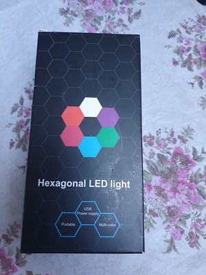 Hexagon Wandleuchte, Smart LED Wandleuchten Panels 6er Pack, berührungsempfindliche Version 