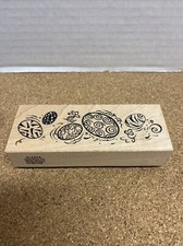 Easter Eggs Rubber Stamp G-2314 1997 PSX Made In The USA
