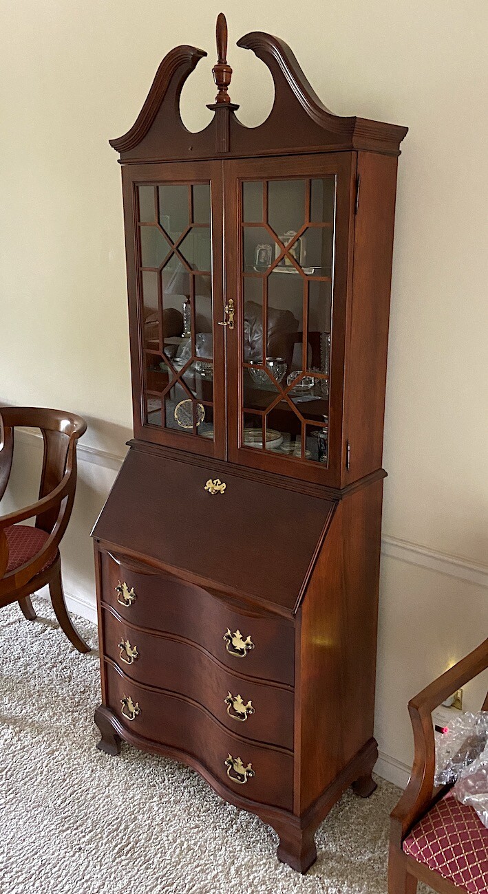 Jasper Mahogany Secretary Matttroy