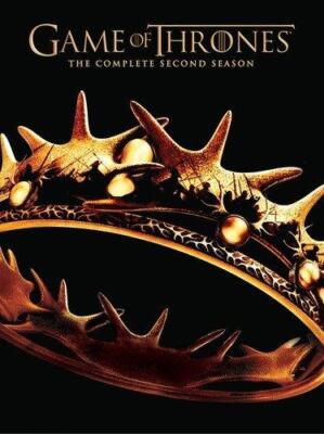 Game of Thrones: The Complete Second Season (DVD, 2013, 5-Disc Set