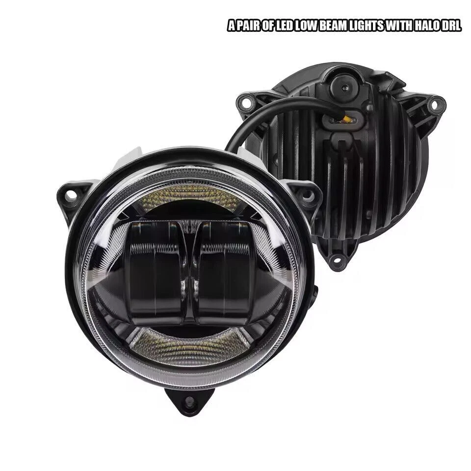 LED Headlight DRL For Can Am Outlander Max 1000 1000R 850 800R 650 500 2012-2022 - Image 4 of 4