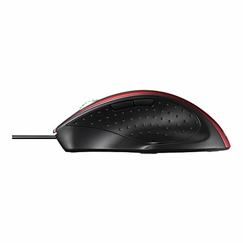 BUFFALO Wired Laser 5-Button Mouse Red BSMLU308RD - Image 3 of 4