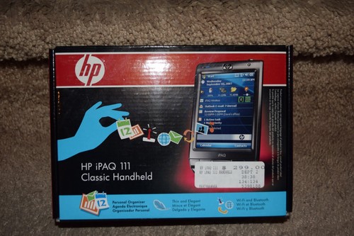 Organisateur personnel portable HP iPAQ 111 Classic Wi-Fi et Bluetooth boîte d'origine - Photo 13 sur 18