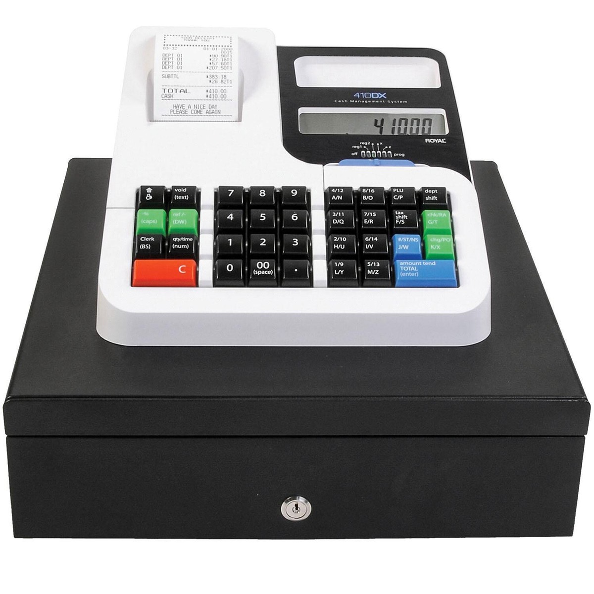 Royal 410dx Electronic Cash Register, 9-Digit LCD | eBay