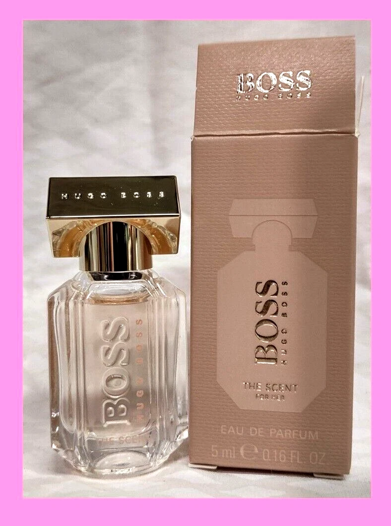 BOSS Hugo THE SCENT FOR HER Parfum Women&#039;s Fragrance 0.16oz MINI | eBay