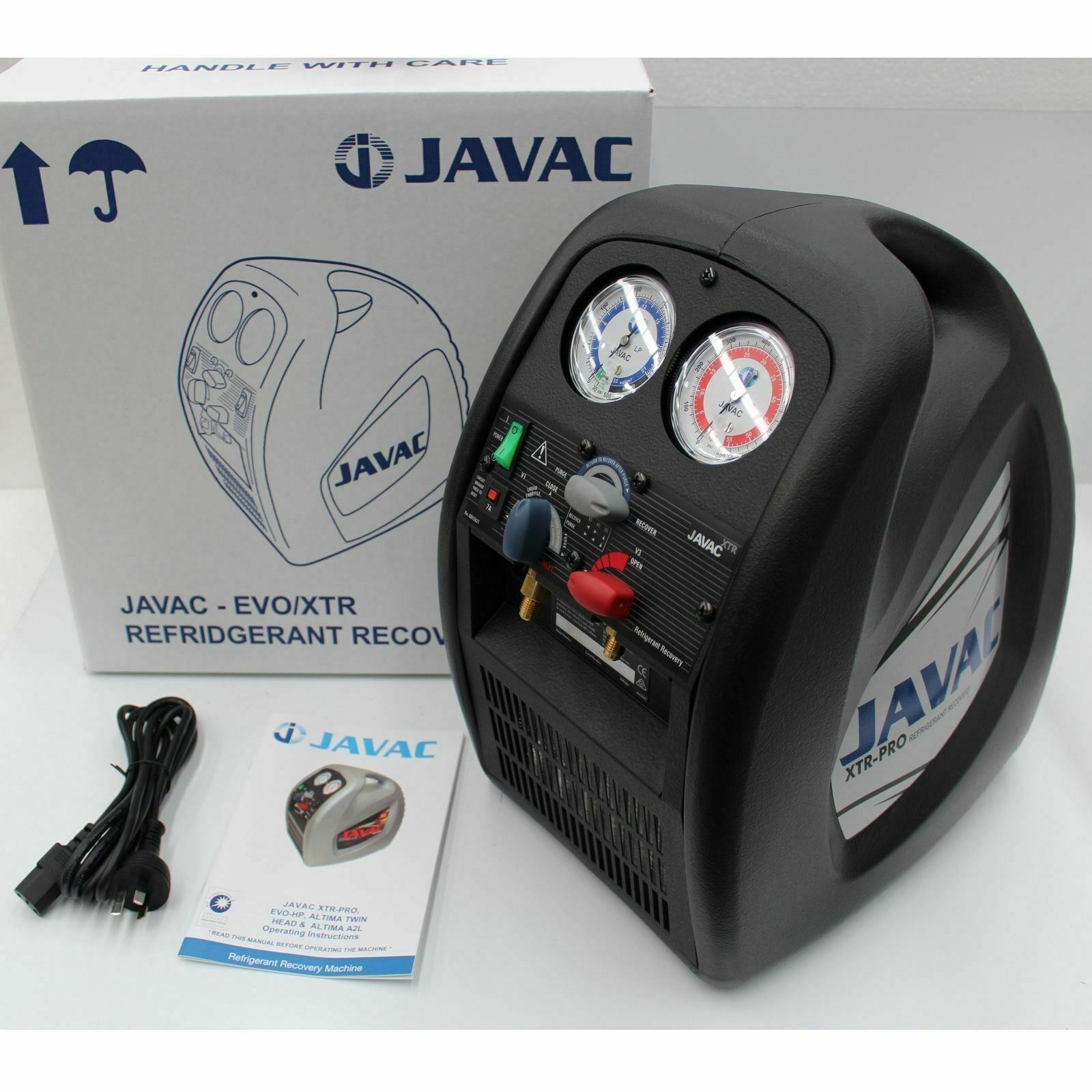 JAVAC Refrigerant Recovery Machine, with purge function R32 READY eBay