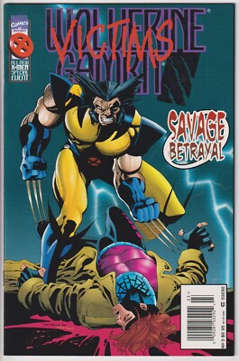 Wolverine Gambit Victims #3 *NEWSSTAND EDITION* Marvel Comics 1995