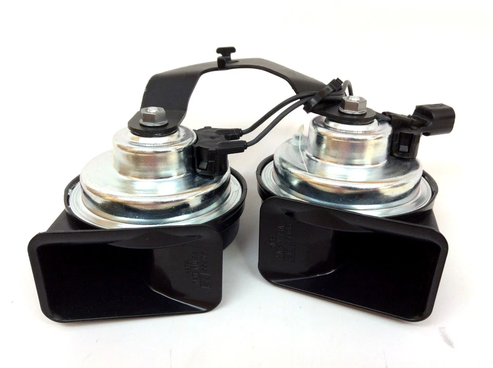 Dodge Journey Dual Note 2009-2017 conjunto de bocina eléctrica nuevo OEM 68406303AA Foto 3 de 4