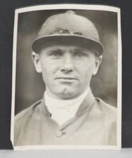 RARE! 1925 Earl Sande, Iconic Horse Racing Jockey, Original Type 1 Photograph