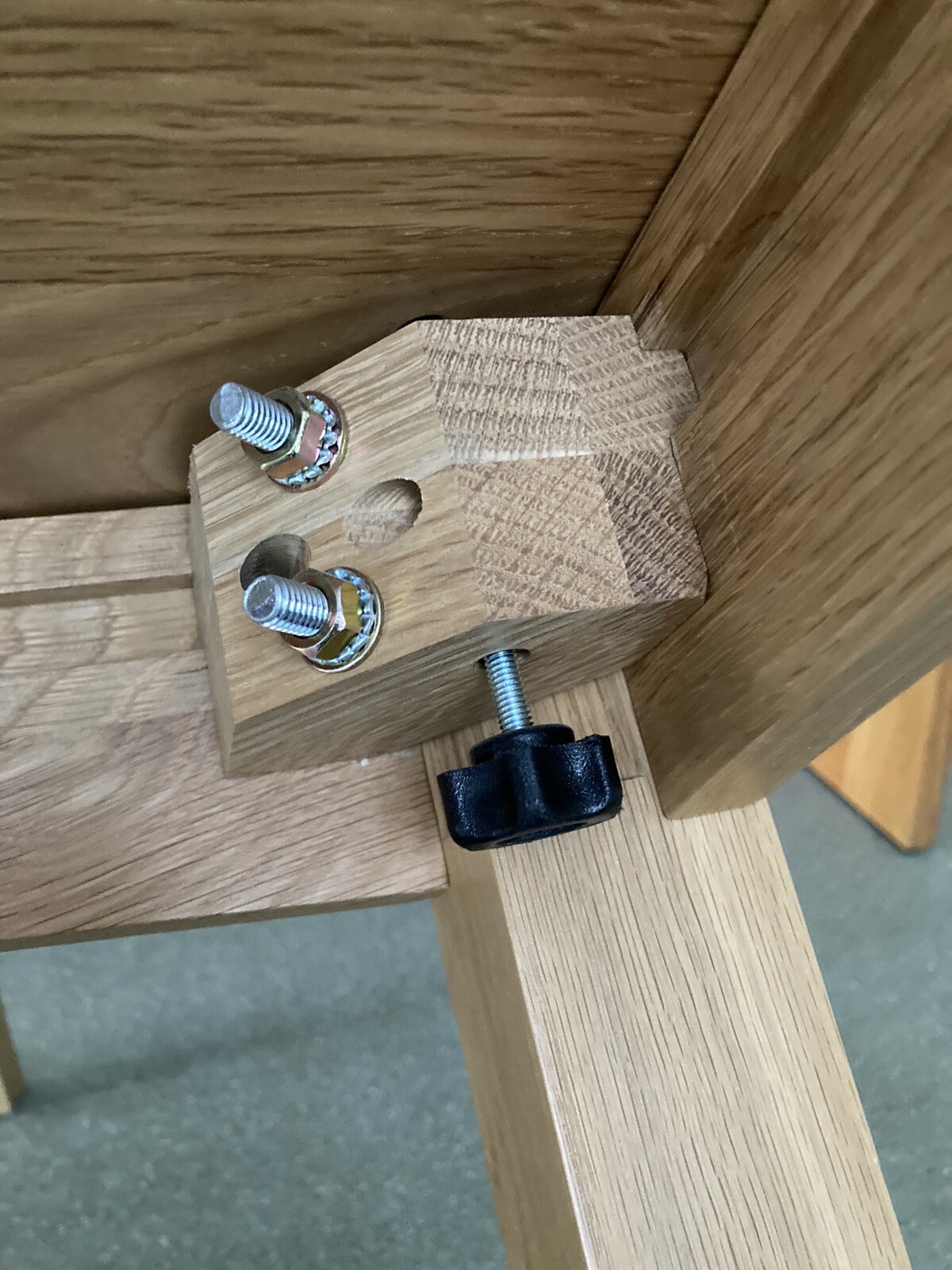 John Lewis Extending Dining Table With 4 Matching Chairs | eBay