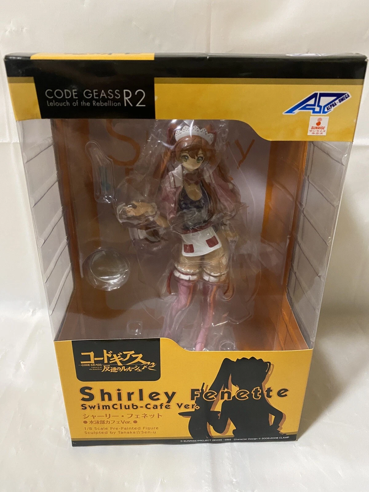 Alpha Omega Shirley Fenette Figure Megaho Swim Club Cafe Ver. unopened