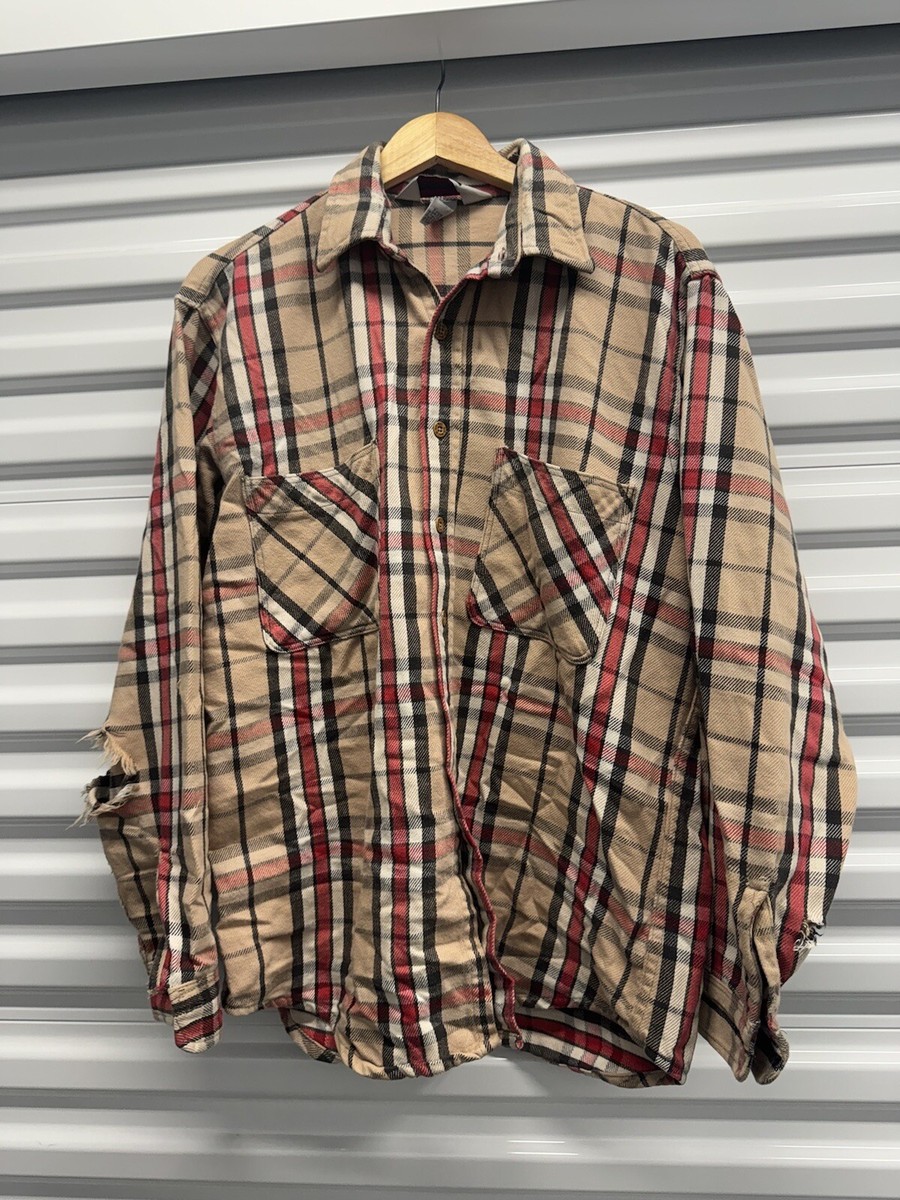 トップス 90s BIG MAC vintage cotton flannel shirt vintage Big Mac plaid flannel shirt – 86 Vintage