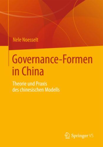 Thumbnail - Governance-formen In China Theorie Und Praxis Des Chinesischen Modells