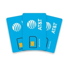 AT&T Prepaid SIM Card $50, $ Plan Unlimited Talk, Text, and Data