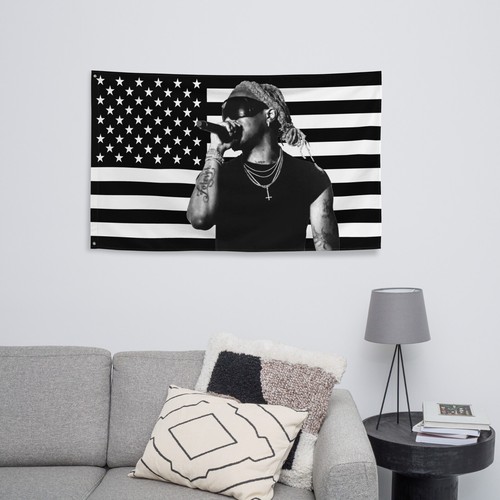 Destroy Lonely Flag - Opium American Flag Limited Edition By Filthy Prints - Picture 4 of 10