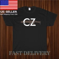 NEW SHIRT CZ-USA MEN'S LOGO T-SHIRT UNISEX FUNNY AMERICAN USA SIZE S-5XL