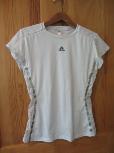 LNWOT Adidas MatchCode Tennis Top Tee S 34 36 S/S Side Mesh Panels White DZ2382 - Picture 9 of 11