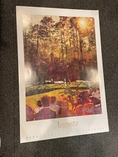 Augusta Golf Course Bernie Fuchs 24x36 Poster Lm Augusta Golf Course Bernie Fuchs 24x36 Poster Lm