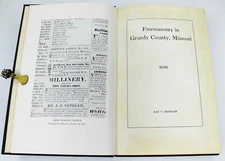 THE STORY OF TRENTON LODGE No 111 Freemasonry in Grundy County Missouri 1950