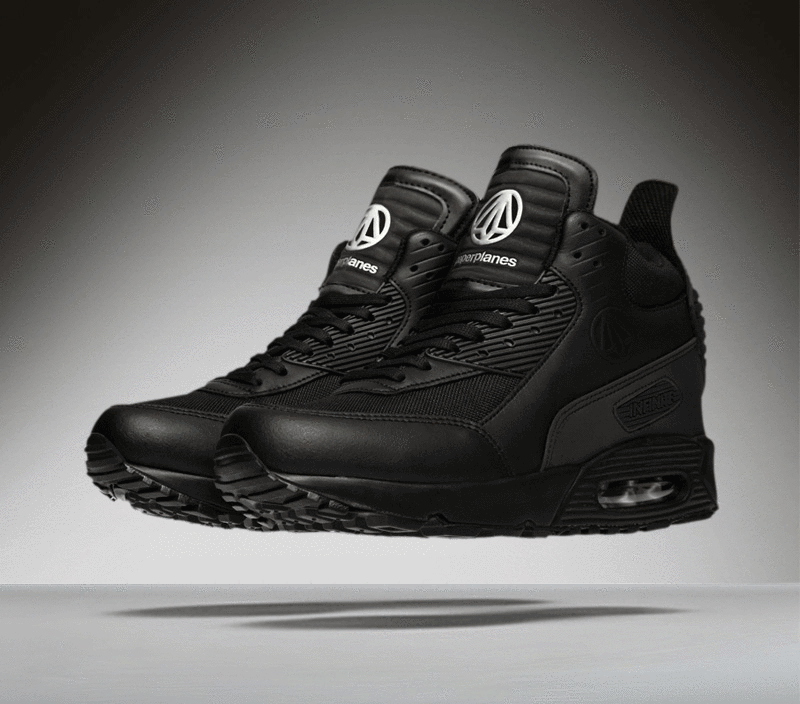 Paperplanes Uomo Air Cap Shoes Hi Top Sports Running Basketball 1339 CA