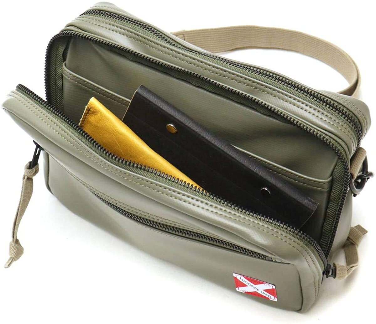 Yoshida PORTER LUGGAGE LABEL LINER SHOULDER BAG Black 951-09270 
