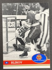 1991-92 Future Trends Canada ‘72 Hockey #34 Yuri Blinov - Team Russia