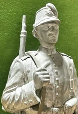 WWI GERMAN ROYAL SAXON RIFLE FUSILIER REGIMENT PRINCE GEORGE 108 Jager Statue