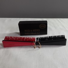 Vintage His And Hers Clothes Brush Set Made In Japan