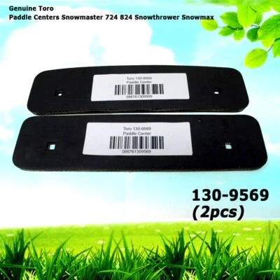 2 Genuine Toro 130-9569 Paddle Centers Snowmaster 724 824 Snowthrower Snowmax