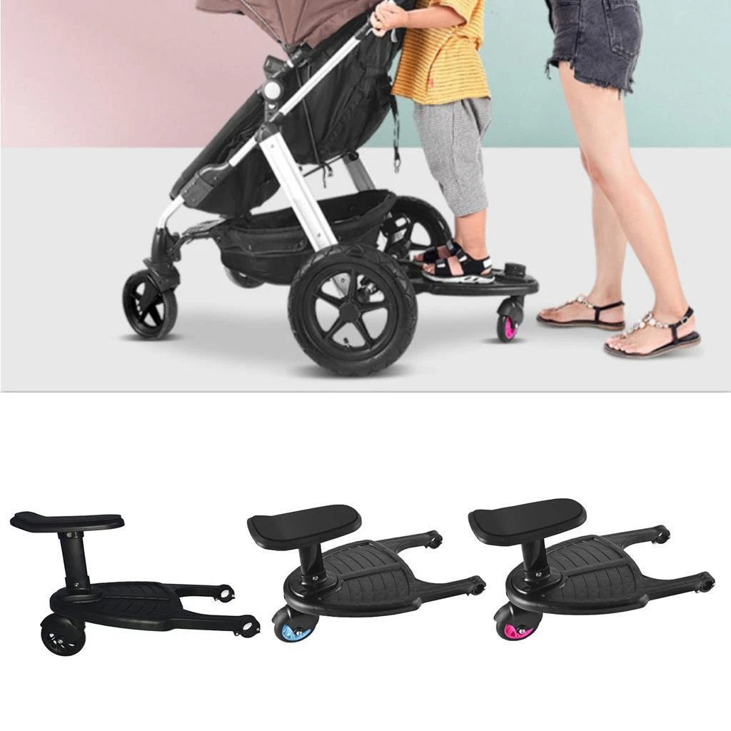 Stroller with cheap stand and ride
