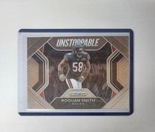 2020 Prizm Unstoppable #1 Roquan Smith Chicago Bears Insert Football Card