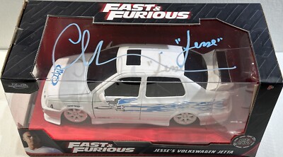 Jada Toys Fast & Furious: Jesse's VW Jetta 1/24 Scale Signed by