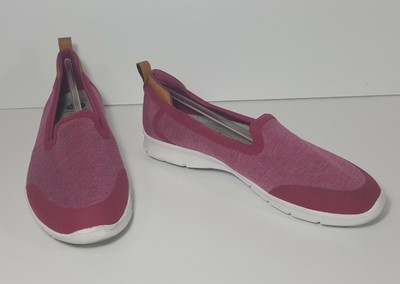 clarks cloudsteppers womens pink