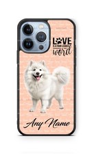 Custom Samoyed Personized Pet Dog Phone Case Cover fits iPhone Samsung google