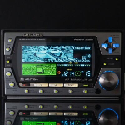 Pioneer Carrozzeria FH-P99MDR 2DIN CD/MD Player maintained Tested