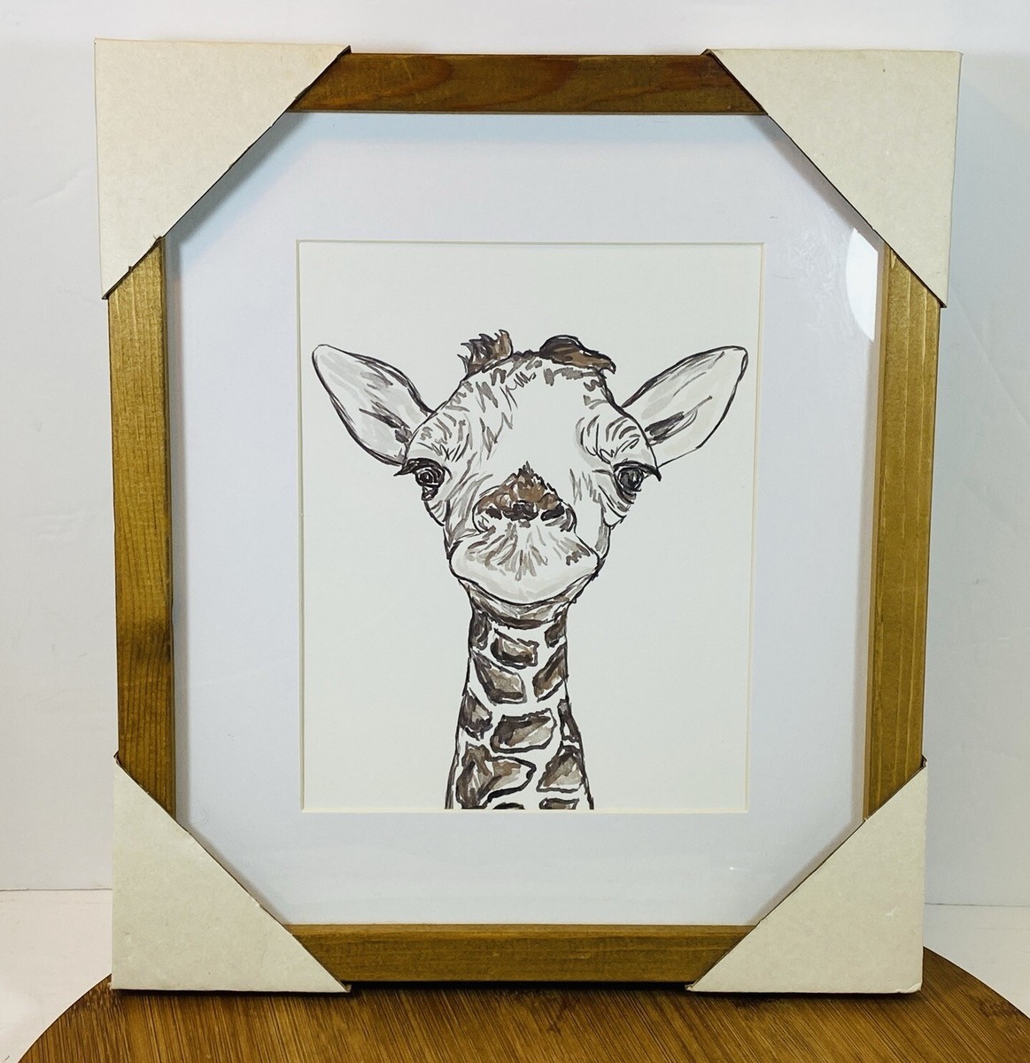 Baby Giraffe Framed Print Nursery Art Wall Decor Hobby Lobby