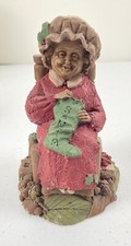 1988 Tom Clark Gnome Mrs. Claus III 3  Retired Good Pre-owned