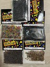 Bulk Lot 5 Bags SEED BEADS ASSORTED COLORS BY NICOLE BEAD IT