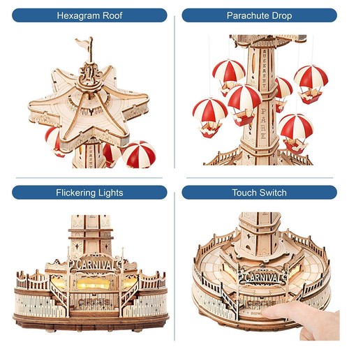 3D Puzzle Storm Beetle Steampunk Mechanical Creature Model Kit Adult Gifts - Picture 3 of 8