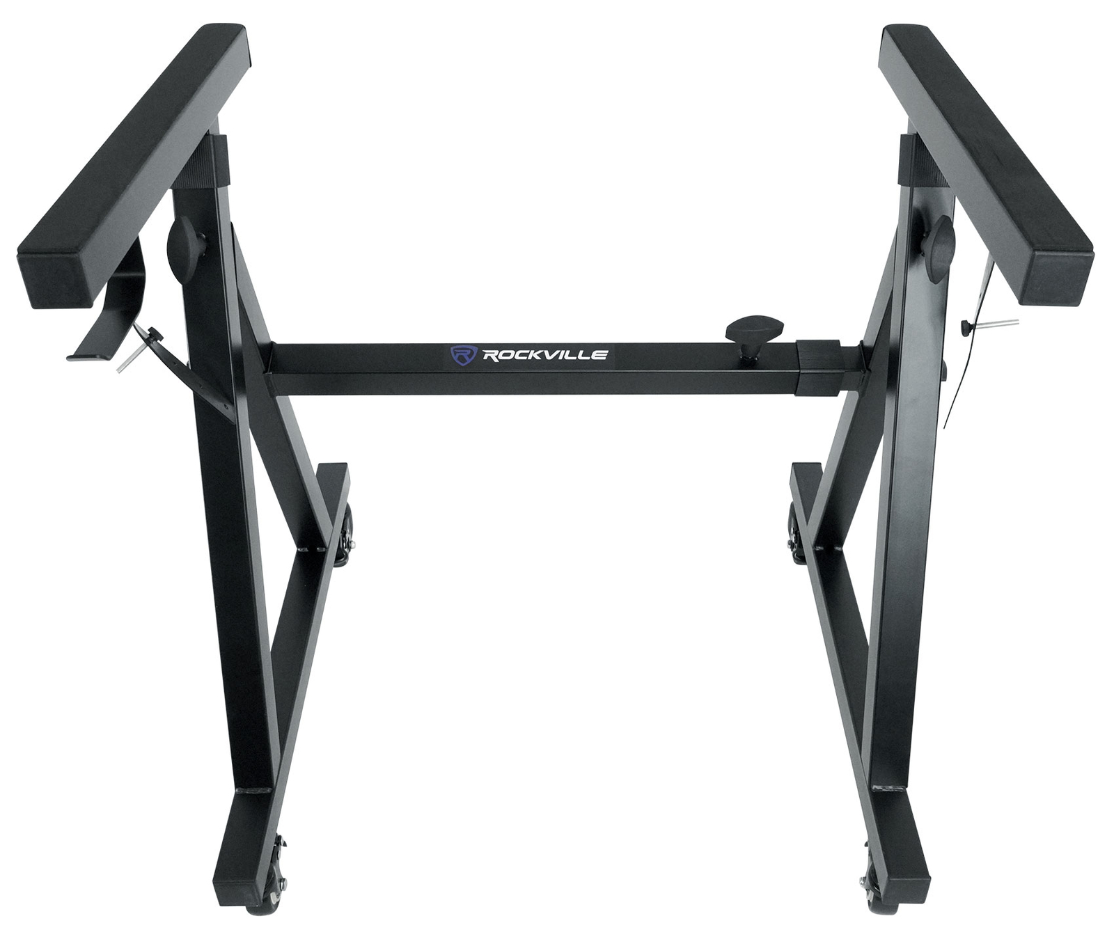 Подставка для клавиатуры Rockville Z40W в стиле Z + Колеса + Сумка подходит для Korg B1