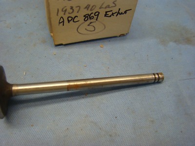 Cadillac 346 EXHAUST Valve USA Made OEM NORS 1936 - 1942 APC MFG