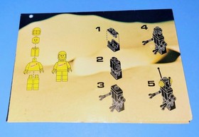 1985 Legoland Classic Space 6931 FX-Star Patroller Spaceship &ndash; Instructions Only