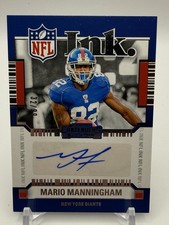 2024 Contenders NFL Ink Mario Manningham Auto /99 Giants
