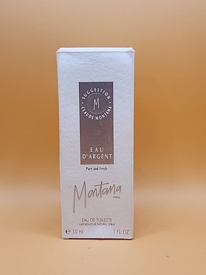 Claude Montana Suggestion Eau D'Argent Pure and Fresh Eau de Toilette 1 oz Spray