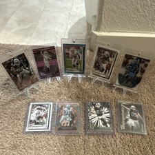 Panini Las Vegas Raiders 2025 9-Card Lot Bowers Jeanty Mack RC Crosby Adams