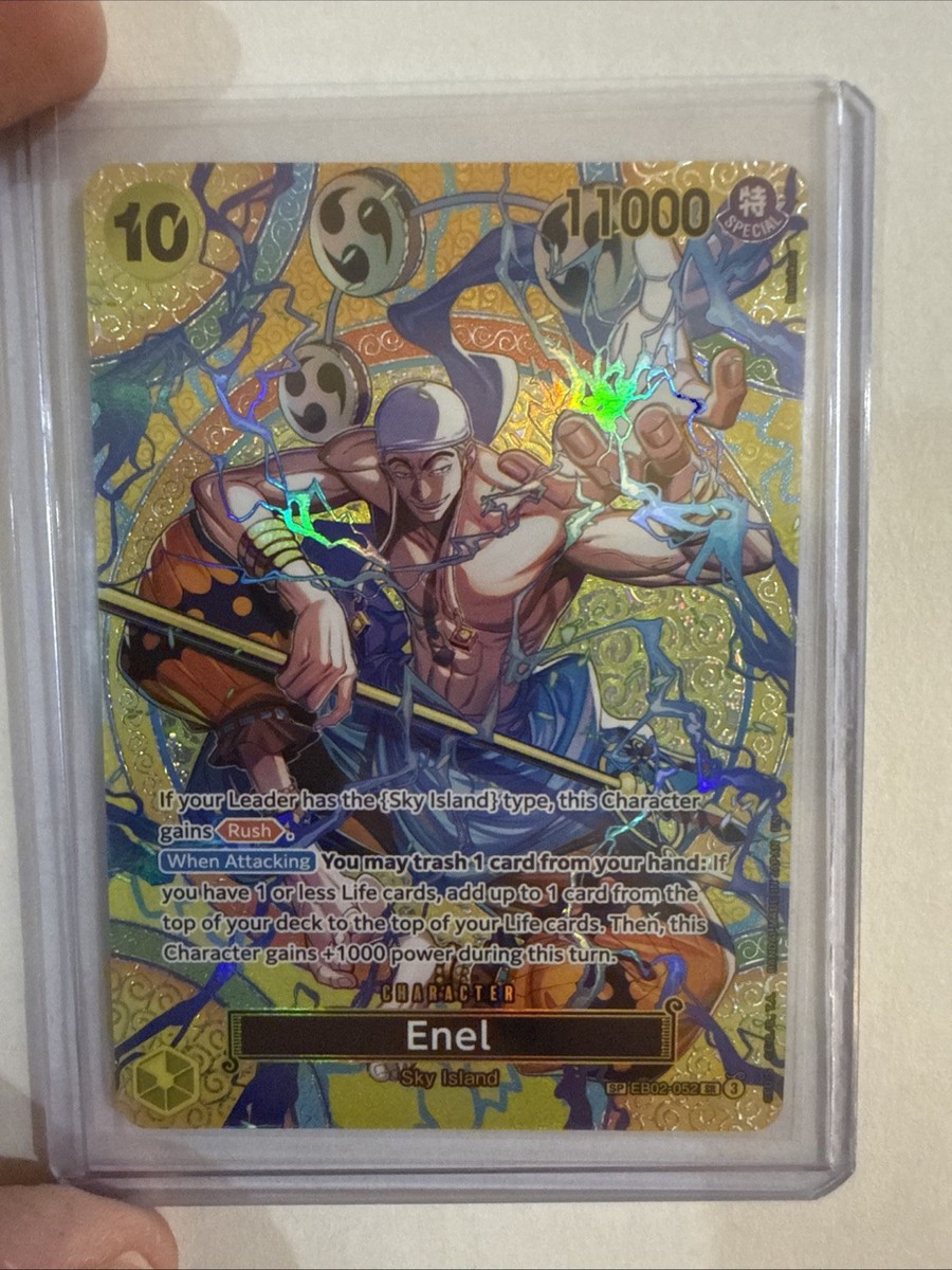 Enel SP EB02-052 SR from OP15 One Piece TCG | eBay