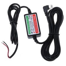 Car dash camera cam hard wire kit mini USB for car camcorder DVR 12V/24V.N8