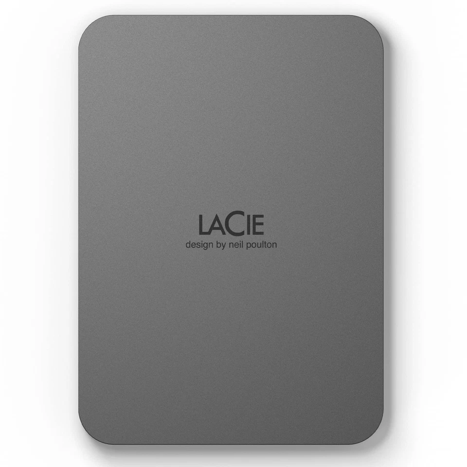 LaCie Mobile Drive Secure, 2 TB, Portable External Hard Drive 2.5 Inch Mac & PC